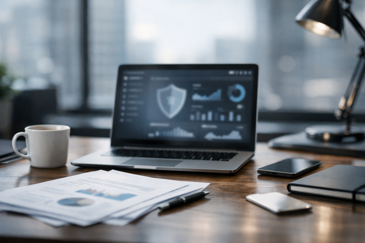 Antivirus & Securitate pentru workstation: imagine ilustrativă