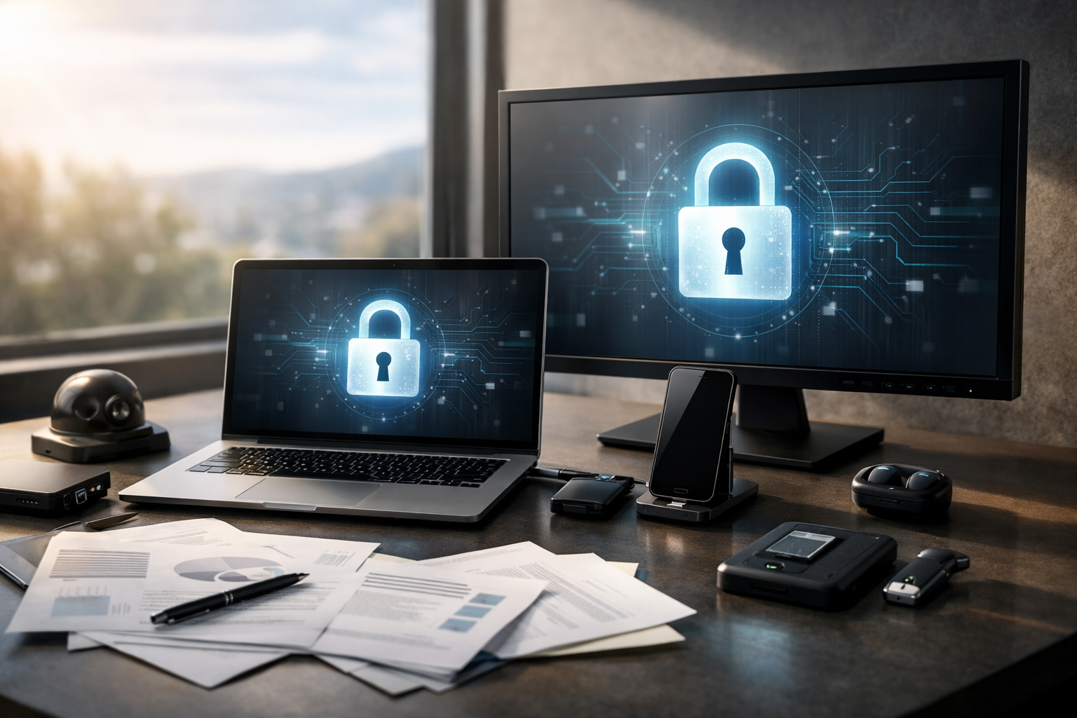 Workspace cu focus pe Antivirus & Securitate pentru business și utilizatori casnici