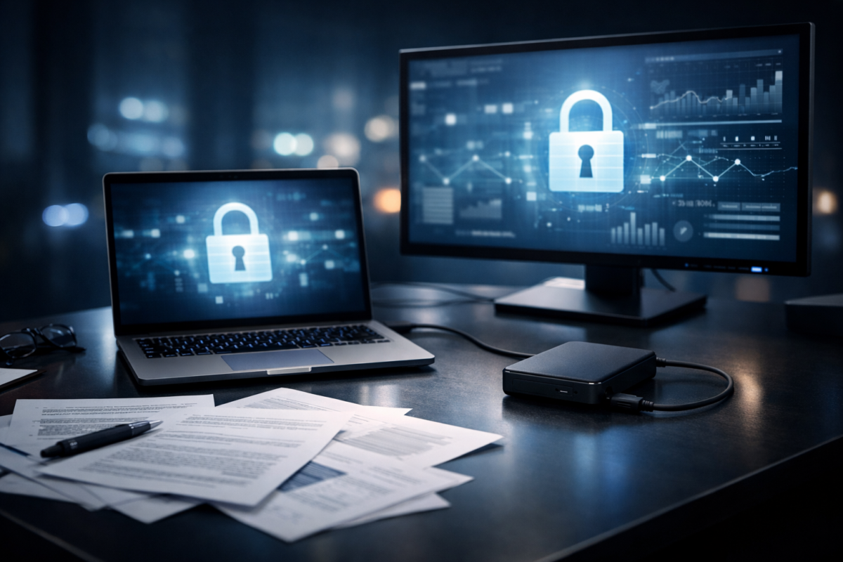 bitdefender protectie ransomware - workstation protejat cu backup si monitorizare